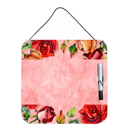 Teacher&Aposs Aid Roses Aluminum Dry Erase Marker Board TE2877017